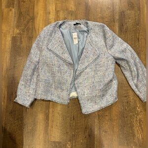 Brand new tweed jacket, ANN TAYLOR, multicolor size 14